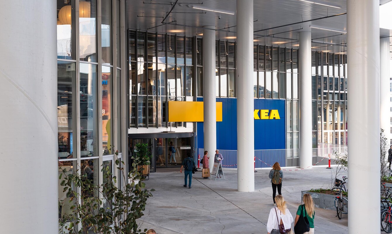 Billede af IKEA indgang